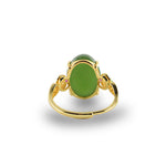 Jubilation Green Jade Gold RingVR H Concepts