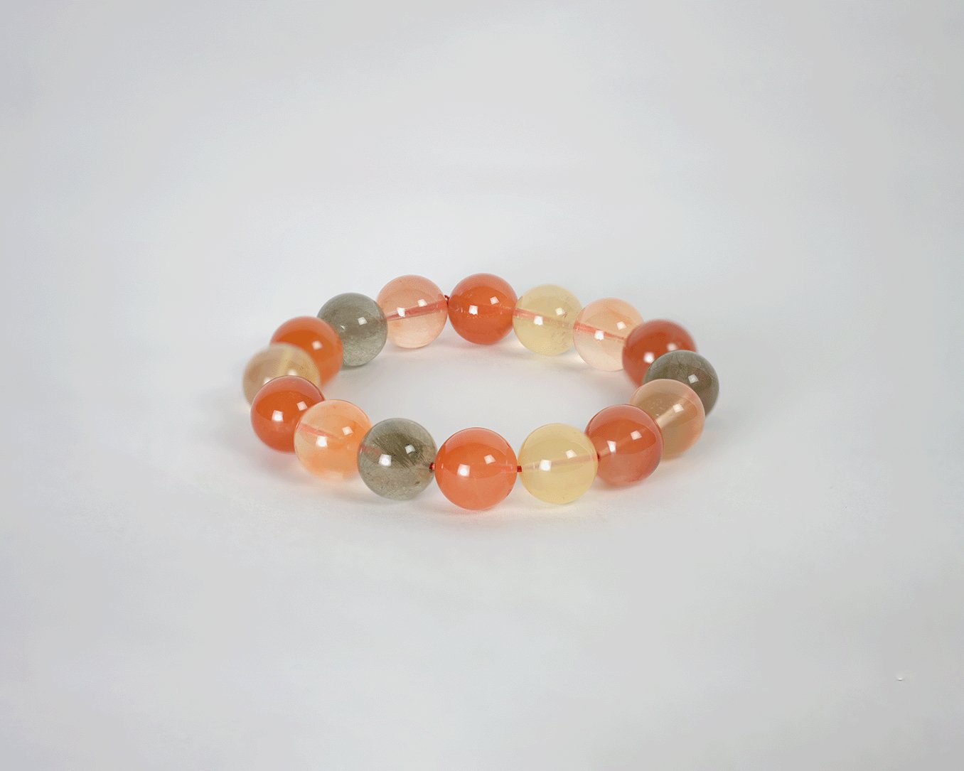 Sunburst Orange Crystal BraceletVR H Concepts