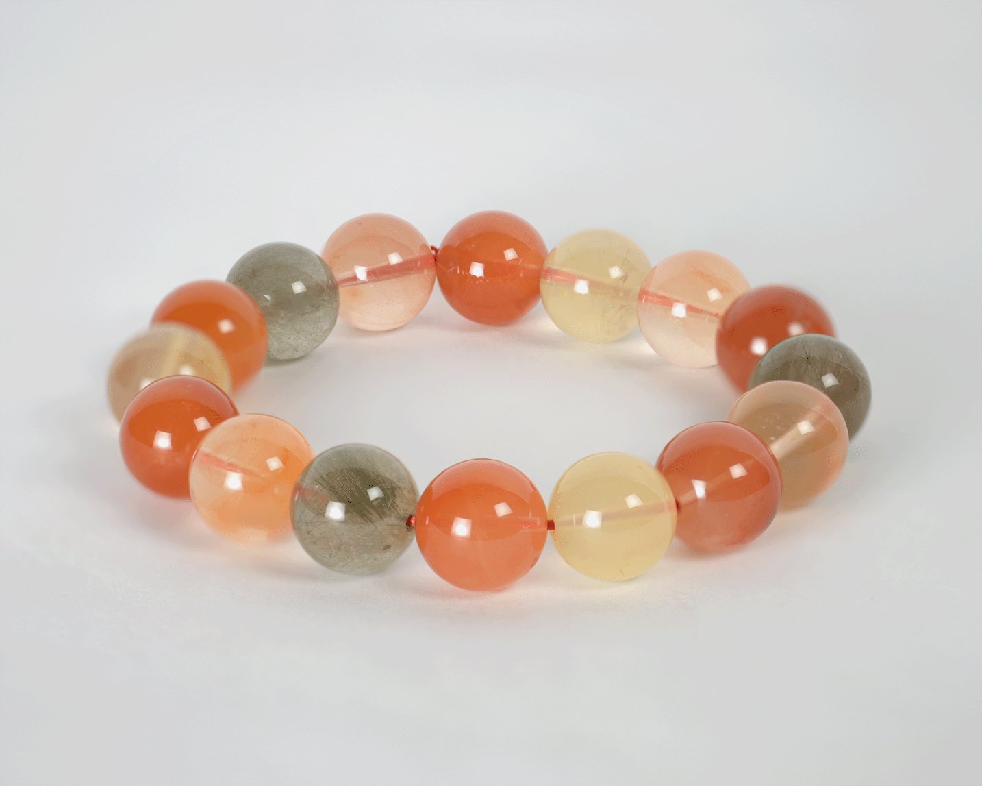 Sunburst Orange Crystal BraceletVR H Concepts