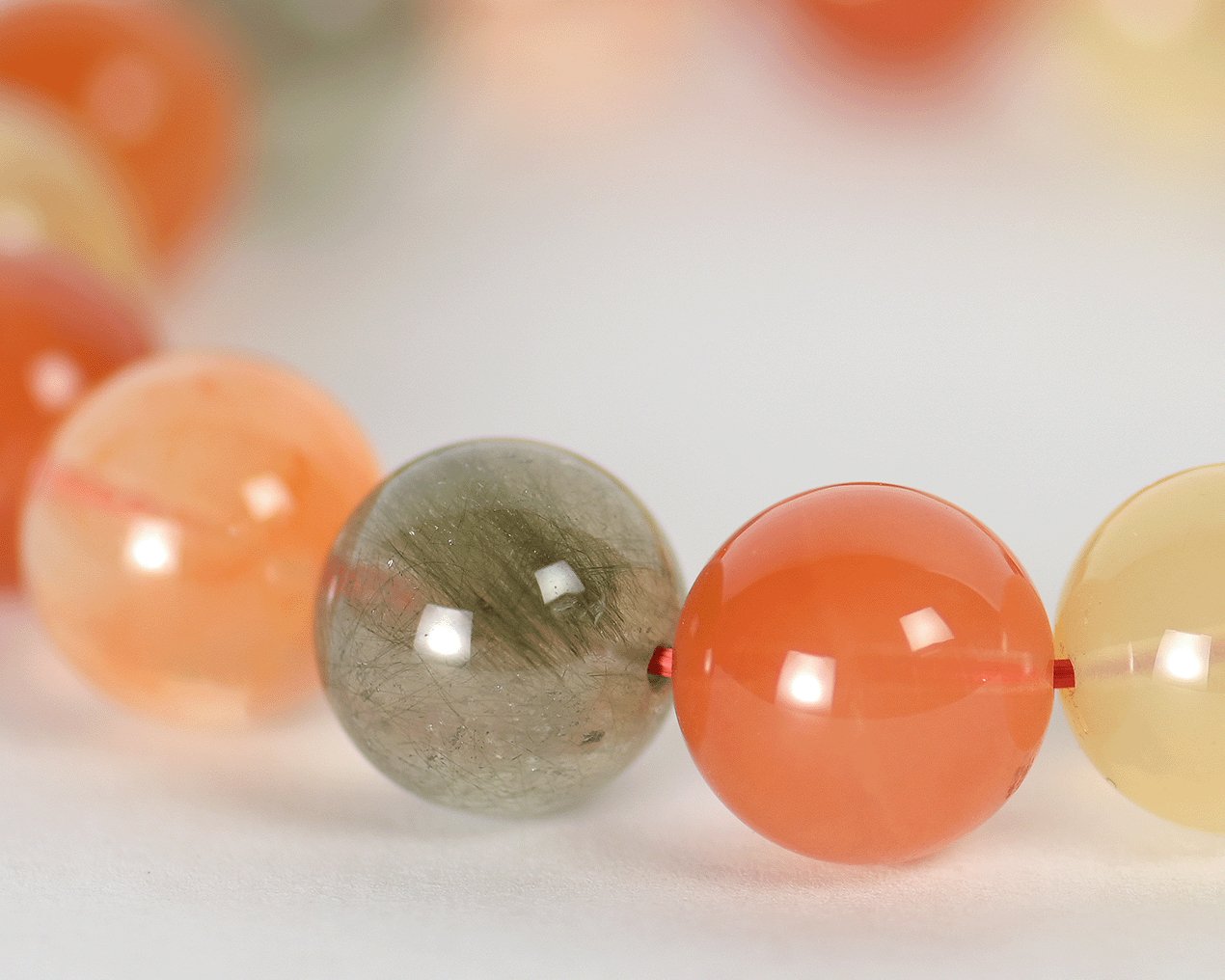 Sunburst Orange Crystal BraceletVR H Concepts