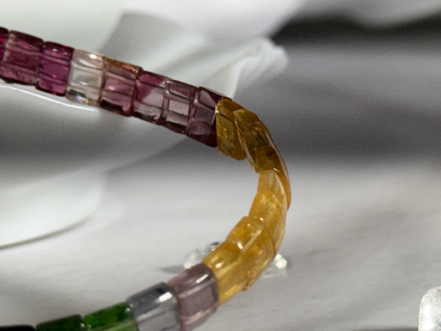 Tourmaline crystal bracelet