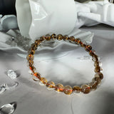 Copper Rutile Quartz Bracelet