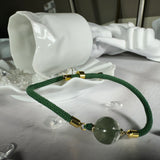 The Green Phantom “Half Bowl” Crystal Bracelet