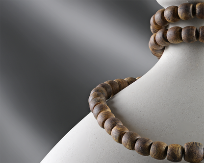 Agarwood 108 Mala Beads Necklace Bracelet