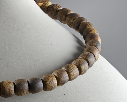 Agarwood 108 Mala Beads Necklace Bracelet