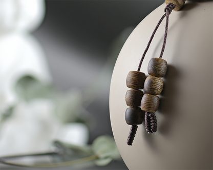 Agarwood 108 Mala Beads Necklace Bracelet