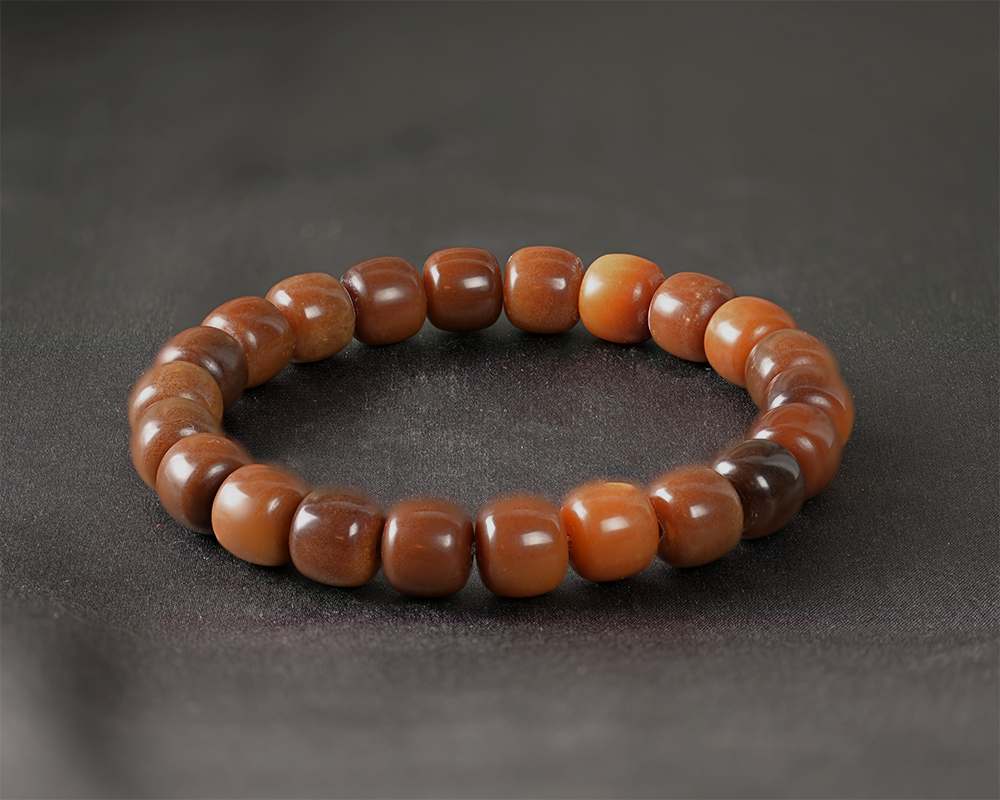 Chinese Light Brown Bodhi Seed Men's Bracelet - Temu Canada