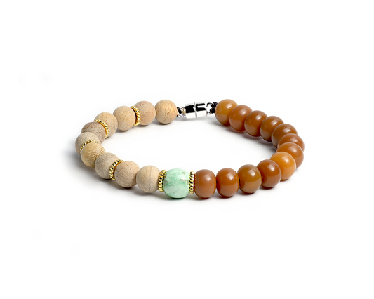 Bodhi Agarwood Soulful Harmony Beads Handcrafted Amulet Bracelet