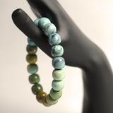 Turquoise Cascade Harmony Handcrafted Amulet Bracelet