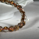 Copper Rutile Quartz Bracelet