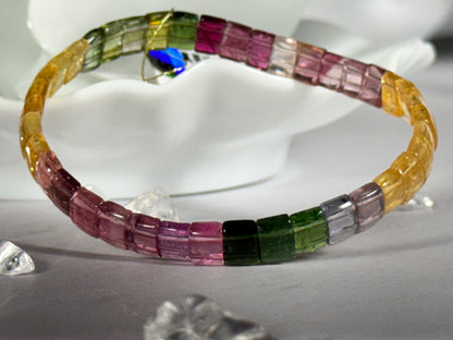 Tourmaline crystal bracelet