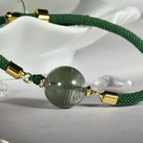 The Green Phantom “Half Bowl” Crystal Bracelet