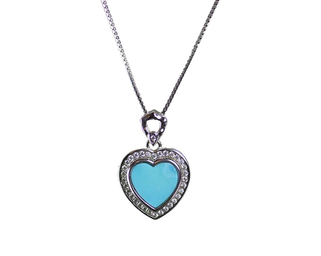Tiny Jade Heart Gemstone Necklace with stainless steel chain.