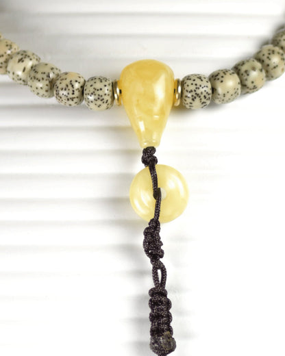 Azure Treasures Yellow Jade NecklaceVR H Concepts