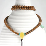 Fire Radiance Yellow Jade NecklaceVR H Concepts