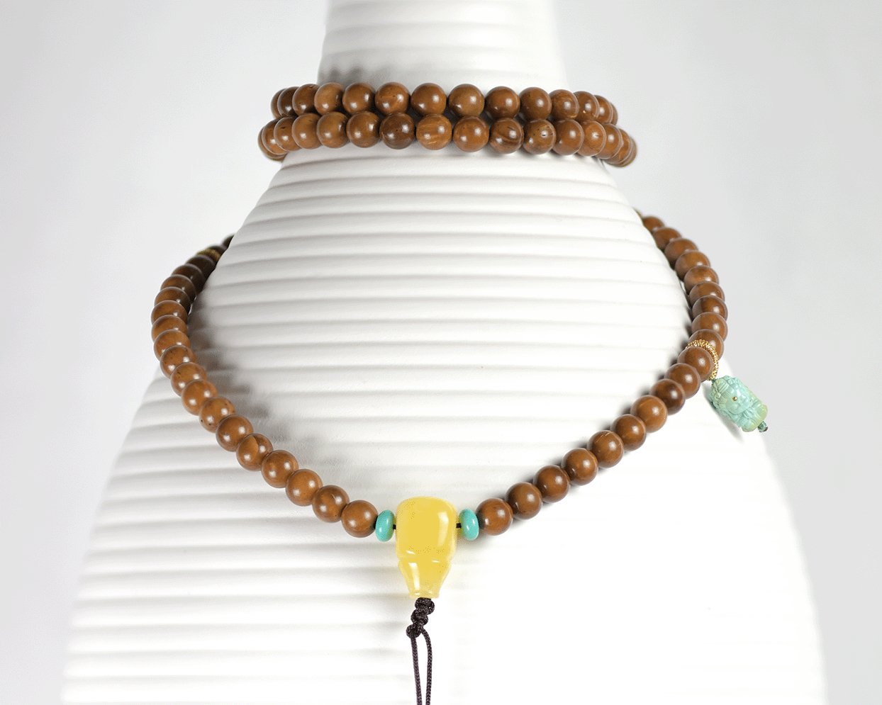 Fire Radiance Yellow Jade NecklaceVR H Concepts