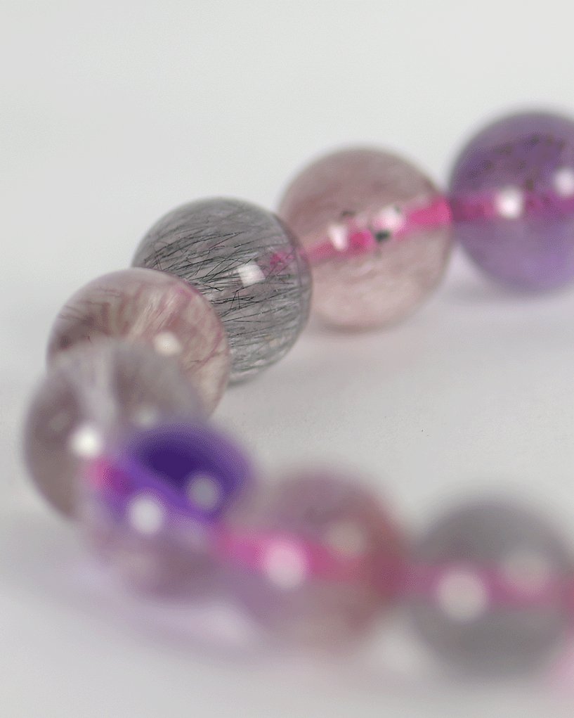 Rose Quartz Radiance Crystal BraceletVR H Concepts