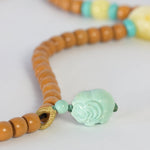 Serenity Swirl Yellow Jade NecklaceVR H Concepts