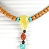Serenity Swirl Yellow Jade NecklaceVR H Concepts