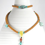 Serenity Swirl Yellow Jade NecklaceVR H Concepts